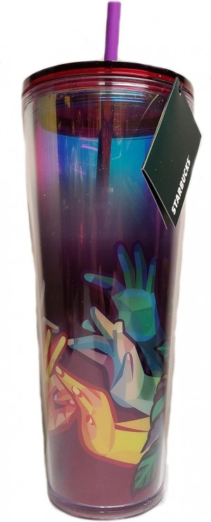 Starbucks 2021 American Sign Language Asl Hand Movements Venti Tumbler 24 Oz Multicolor | 54371-NELQ