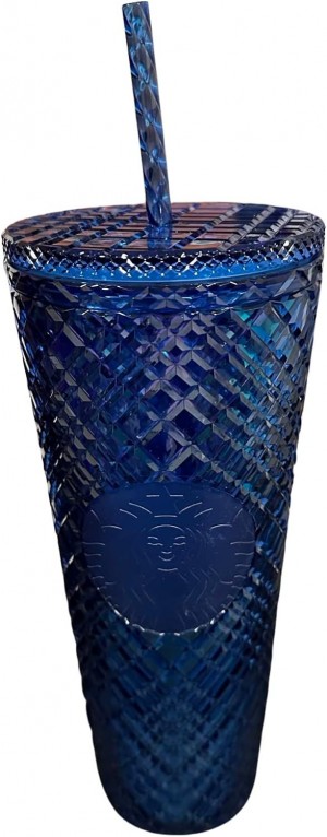 Starbucks 2022 Holiday Jewel Venti 24oz Tumbler With Straw Azules | 78653-GVTC