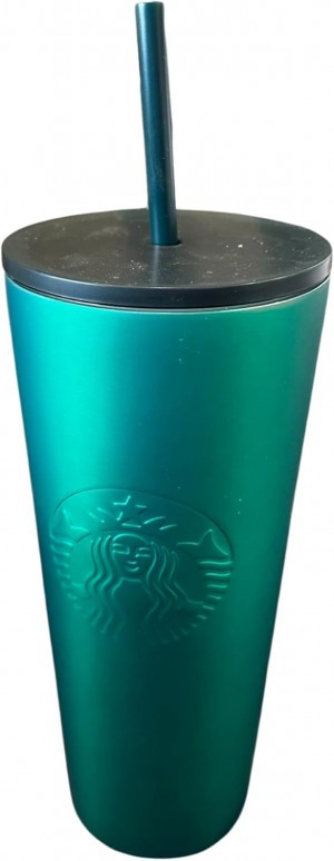 Starbucks 2023 Spring Green Stainless Steel Soft Touch 24oz Venti Tumbler Verdes Grises | 98076-CNUX