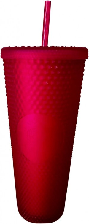 Starbucks 2023 Spring Pink Jelly Studded Venti 24oz Tumbler With Straw Rojos | 09486-RWVQ