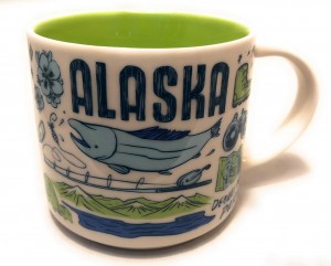 Starbucks Alaska Been There Series Across The Globe Collection Coffee Mug 14 Ounce Blancos Azules Verdes | 45017-XPRB
