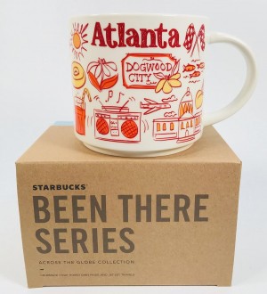 Starbucks Atlanta Coffee Mug Been There Series Across The Globe Collection Cafes | 41972-MZGY