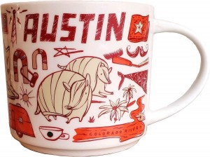 Starbucks Austin Coffee Mug - Been There Series Amarillos Naranjas | 78906-CTFX