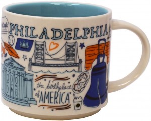 Starbucks Been There Series Philadelphia Ceramic Mug, 14 Oz Azules | 08517-SYNB