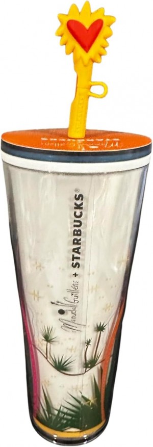 Starbucks Fall 2023 24 Oz Venti Tumbler Manuela Guill Multicolor | 69832-SBZV