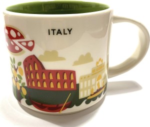 Starbucks Italy You Are Here Yah Coffee Mug Cafes | 38251-FRMY