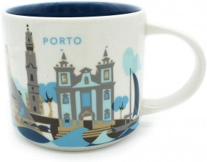 Starbucks Porto (Portugal) You Are Here Yah Coffee Mug Blancos | 30142-QANE
