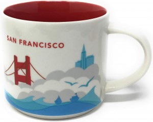 Starbucks San Francisco You Are Here Collection Mug Dorados Multicolor | 63974-HPQN
