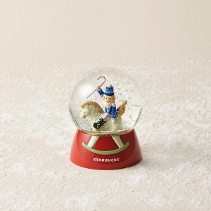 Starbucks Snow Globe Nutcracker Blancos | 05934-HYZO