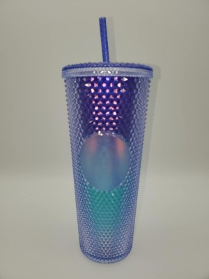 Starbucks Studded Blue Ombre 24oz Plastic Cold Cup 2021 Azules | 18692-MIKO