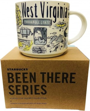 Starbucks West Virginia Been There Series Across The Globe Collection Ceramic Coffee Mug 14 Oz Multicolor | 06584-MNIP