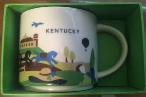 Starbucks You Are Here Collection Coffee Cup - Kentucky Blancos | 51026-YJEN